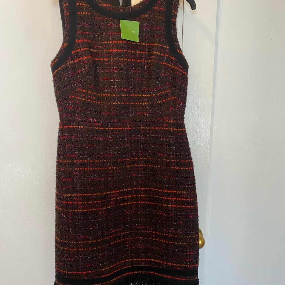 Kate Spade Tweed Dress, Sz 8, NWT